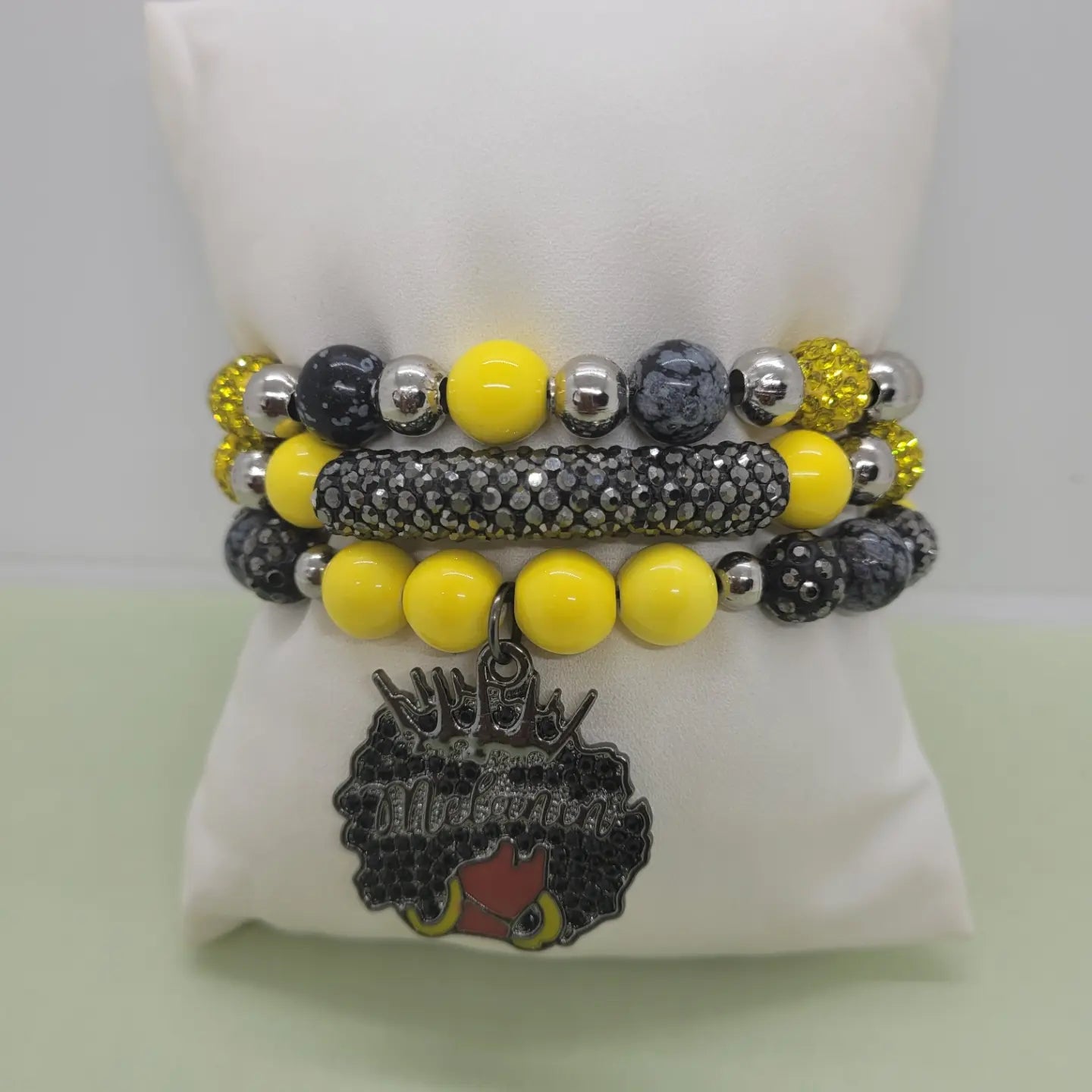 3 stack bracelets