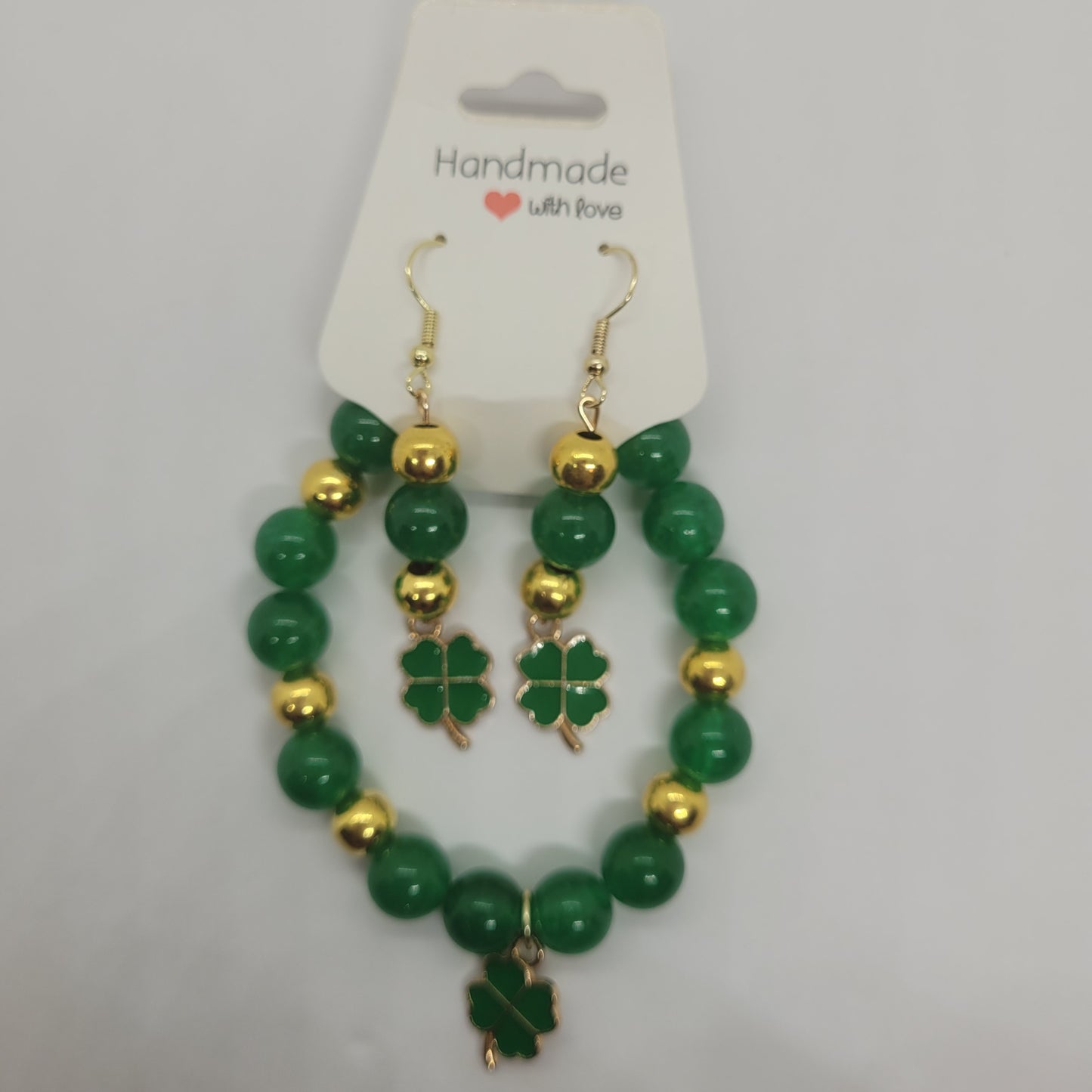 Bracelet and earrings set