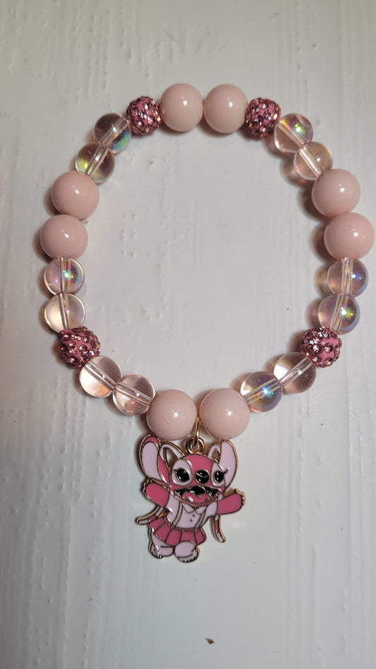 Stitch charm bracelet